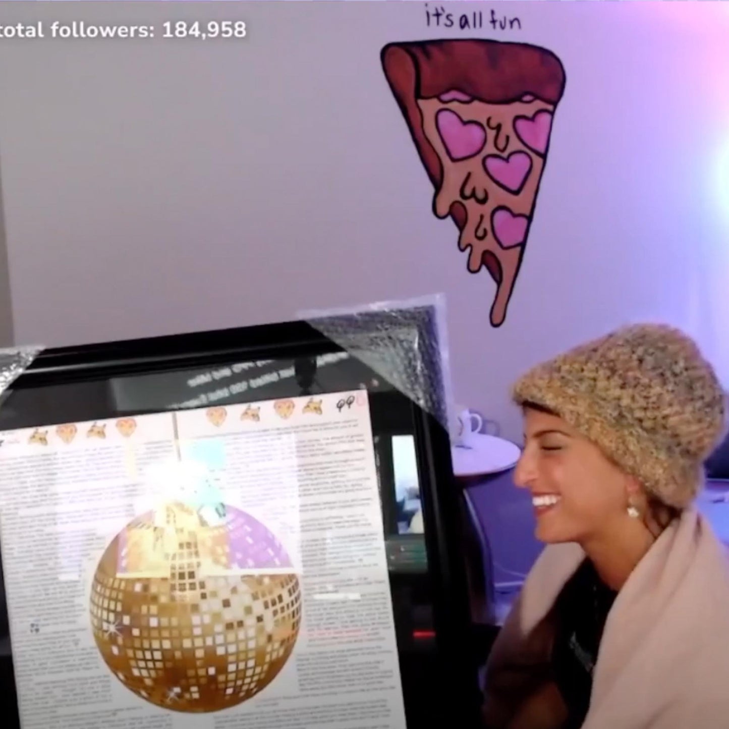 it’s all fun original painting